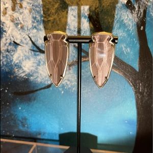 Silver Kendra Scott earrings